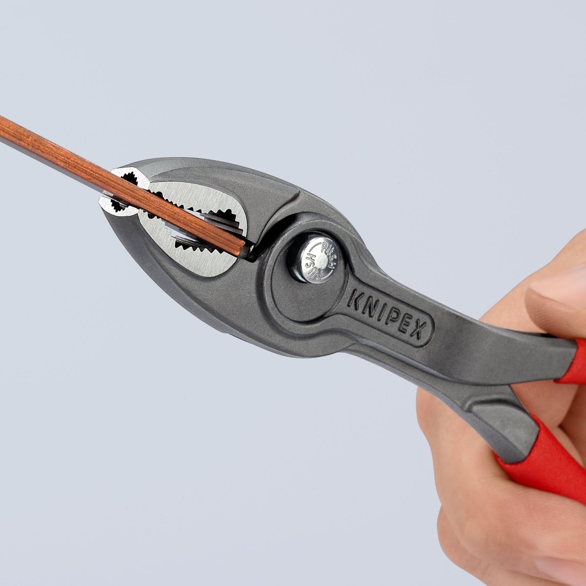 Alicates de articulación machihembrada Knipex TwinGrip 6" 82 01 150