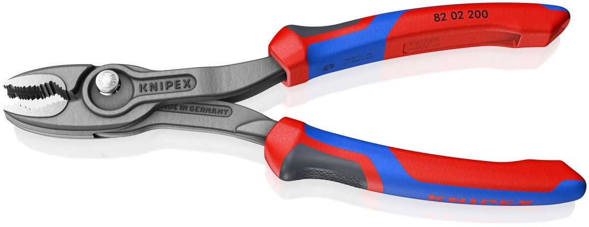 Knipex Alicate de Articulación Deslizante TwinGrip 8" 82 02 200