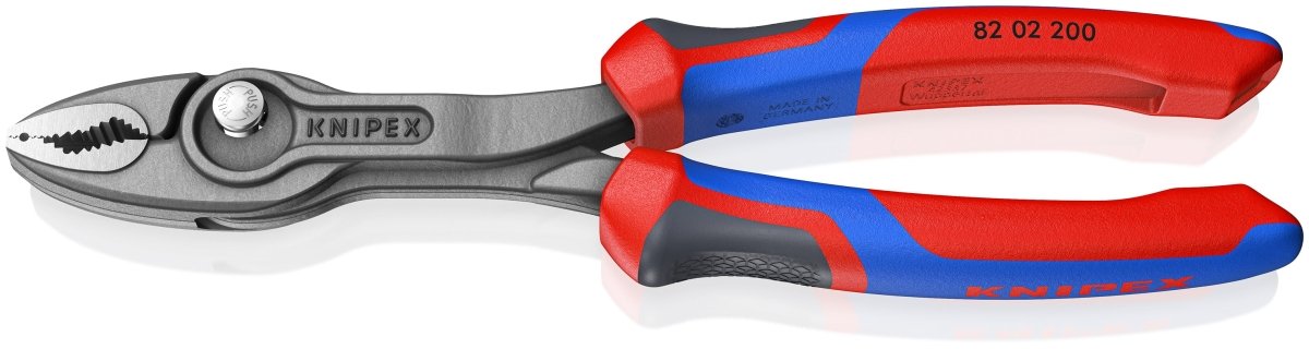Knipex Alicate de Articulación Deslizante TwinGrip 8" 82 02 200