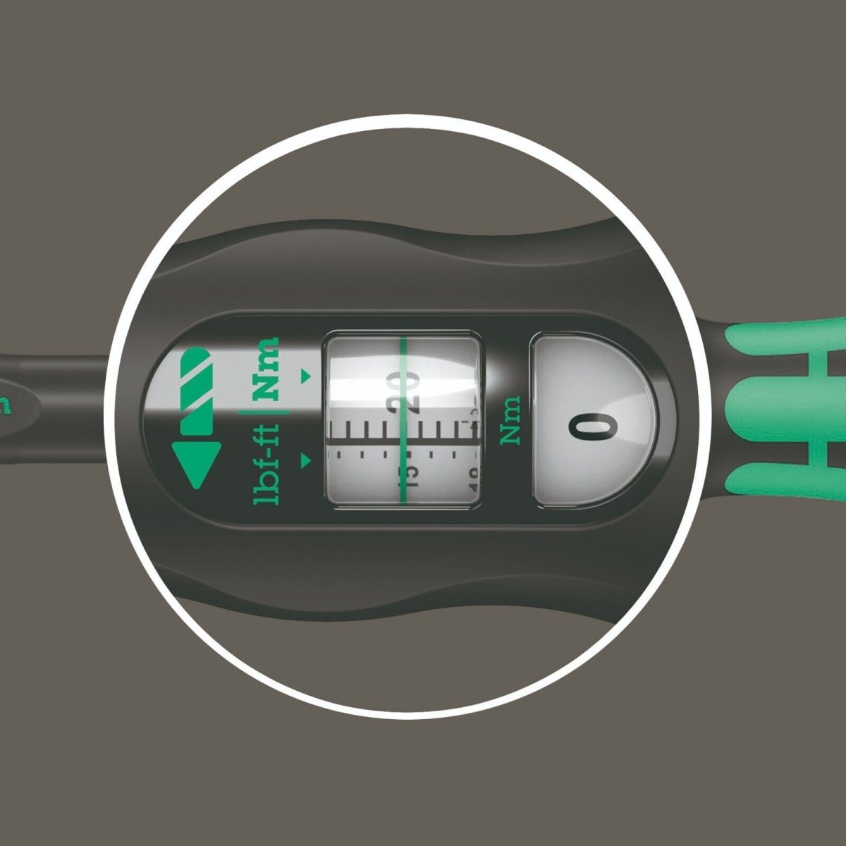 Wera Click-Torque A 6 Torque Wrench 1.8-18.4 ft-lb 1/4" Drive 05075605001